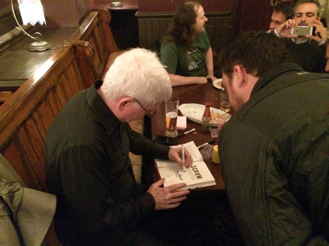 Jeff Sutherland London Book Signing